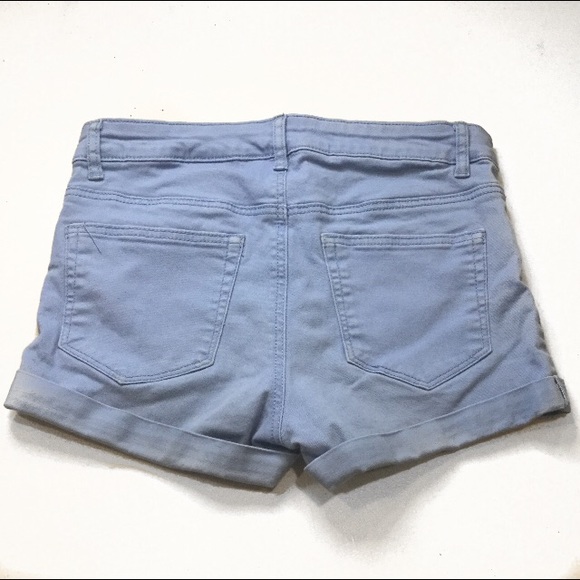 Blue Denim Shorts - Picture 4 of 4